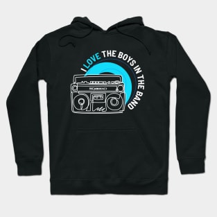 I love the boys in the band - Blockhead Inverse Hoodie